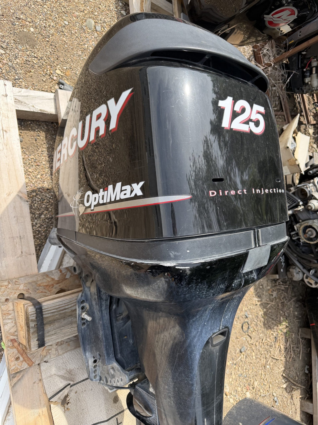 Mercury Optimax 125 direct injection outboard motor