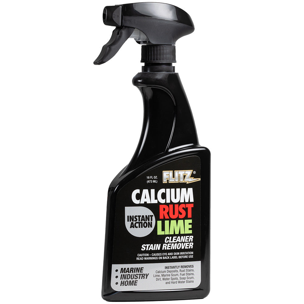 Flitz Instant Calcium, Rust &amp; Lime Remover - 16oz Spray Bottle