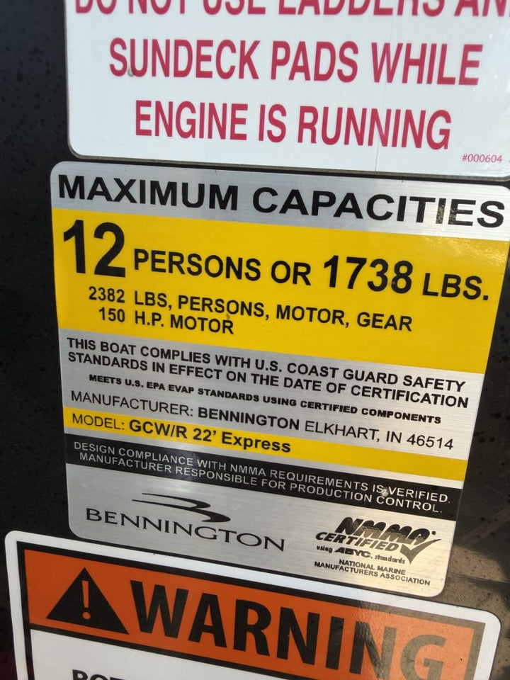 2011 Bennington 2275RL — photo 9